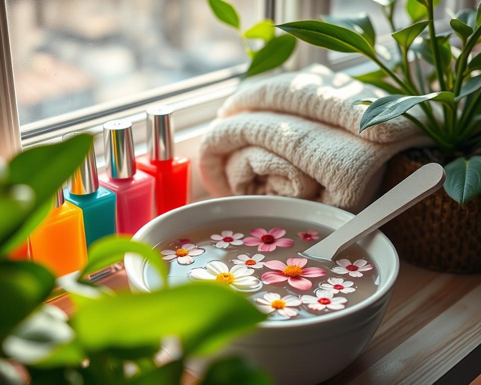 Cuidados com unhas em casa