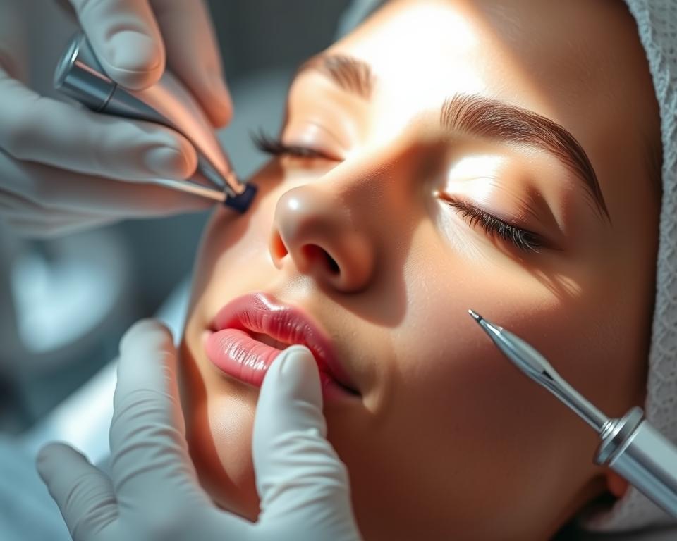 Microagulhamento para rejuvenescimento facial