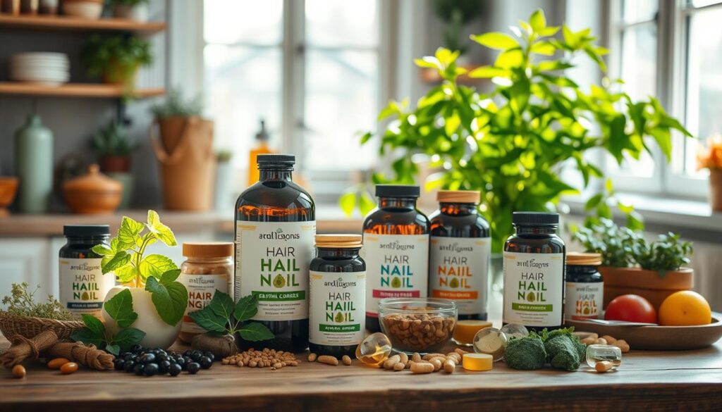 como escolher suplementos para cabelo