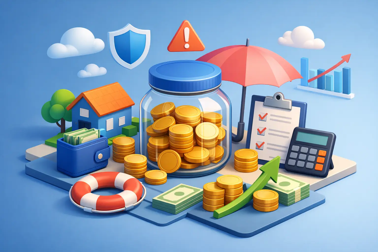 Como montar reserva de emergência do jeito certo