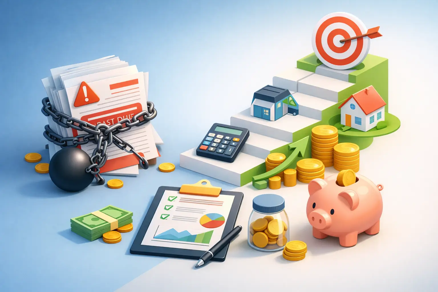 Como sair das dívidas com um plano realista