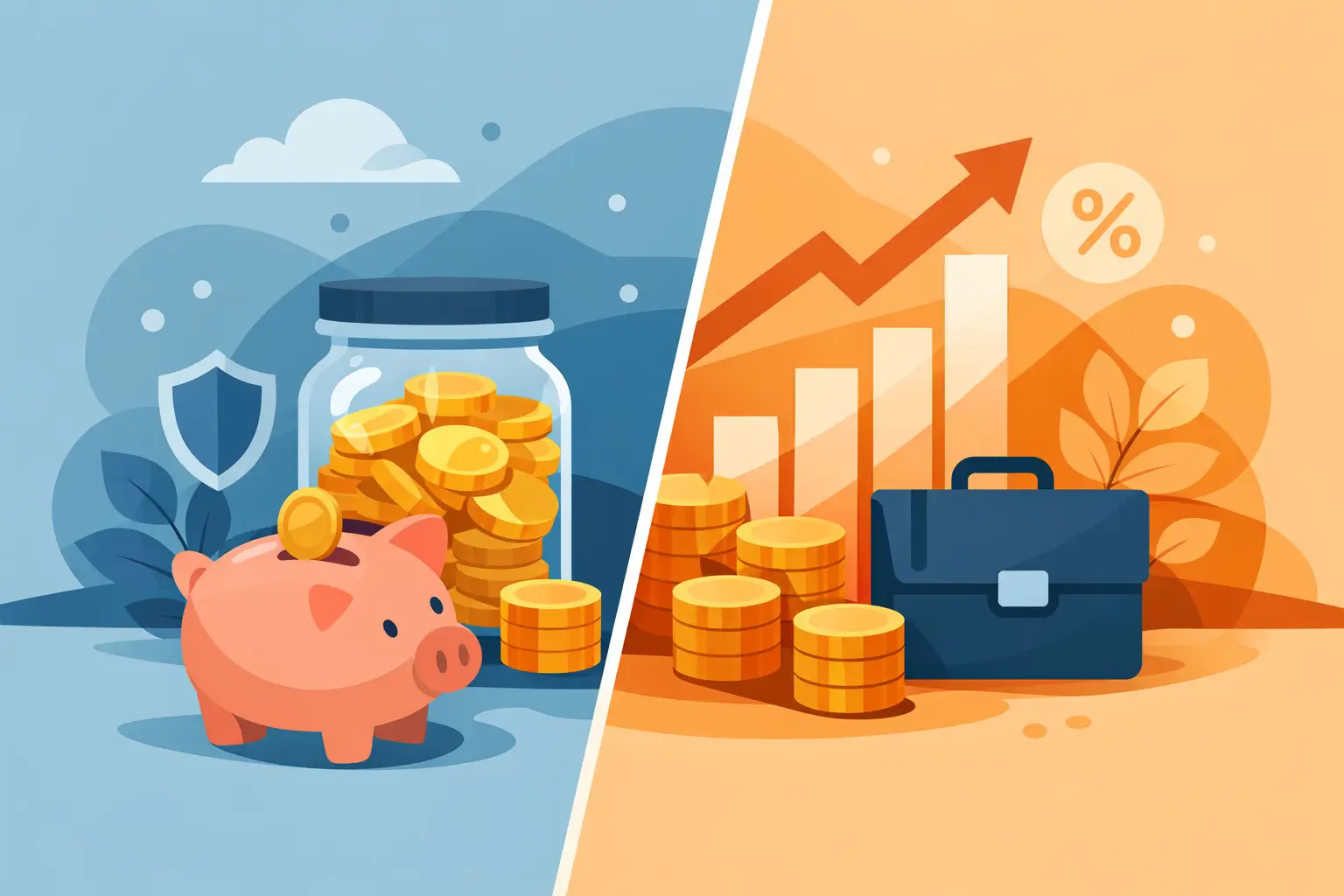 Guardar dinheiro ou investir: o que compensa?