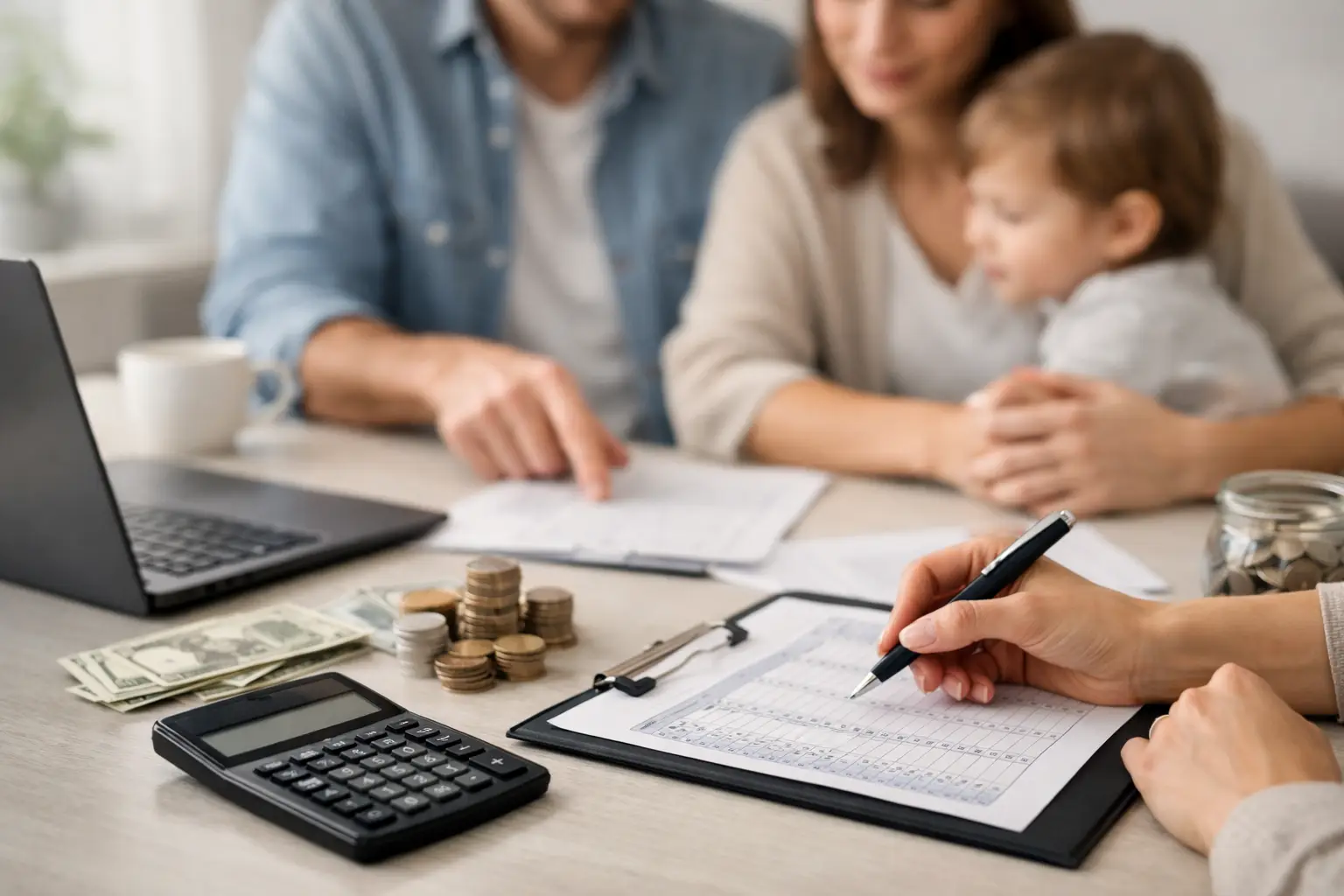 Planilha de orçamento familiar na prática