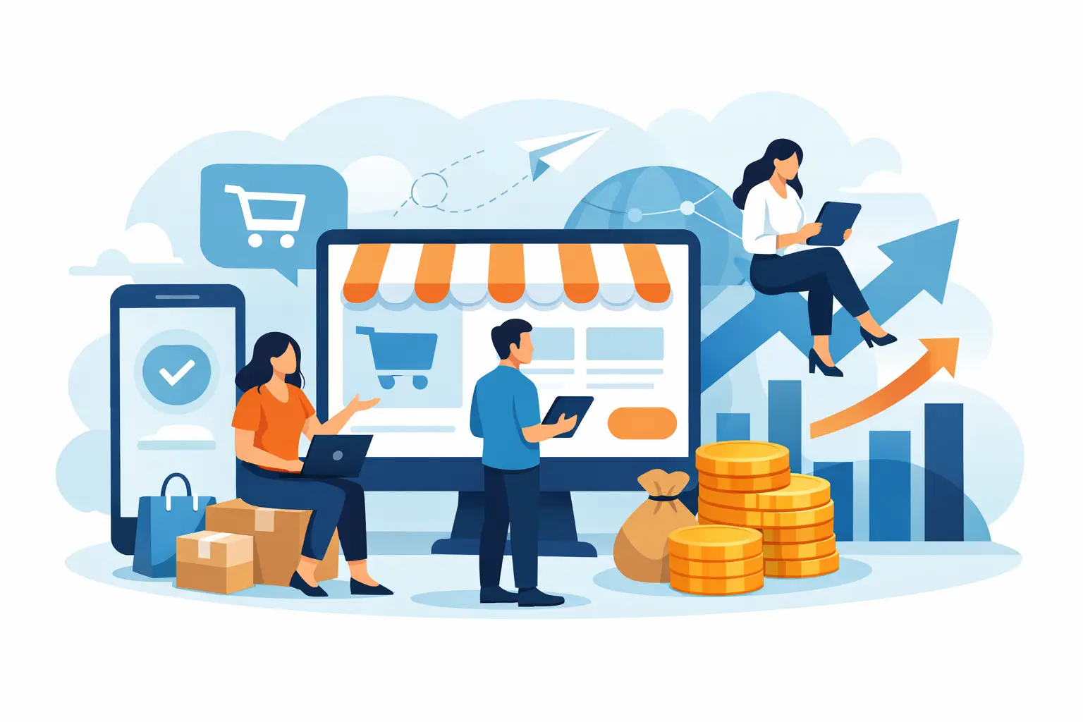 Como vender pela internet e lucrar mais